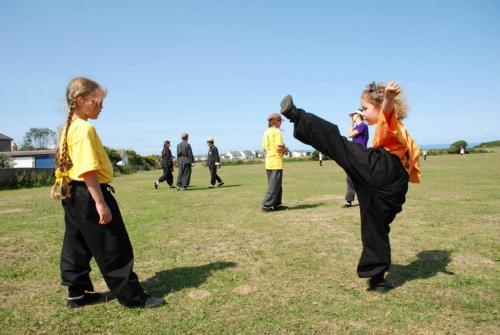 Kung Fu footflow patterns